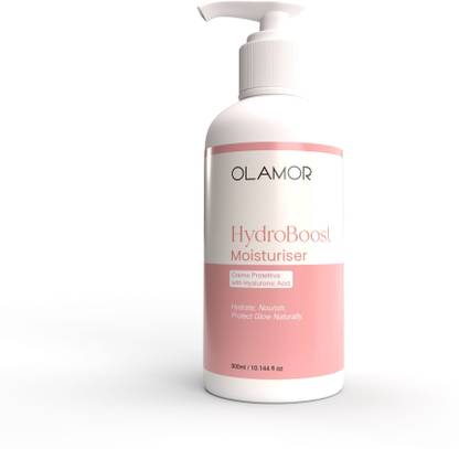 OLAMOR Hydro Boost Moisturizer Crema Protettiva with Hyaluronic Acid – Deep Hydration
