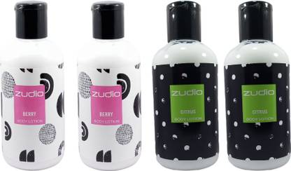 zudio BERRY -2 AND CITRUS -2 PACK OF 4