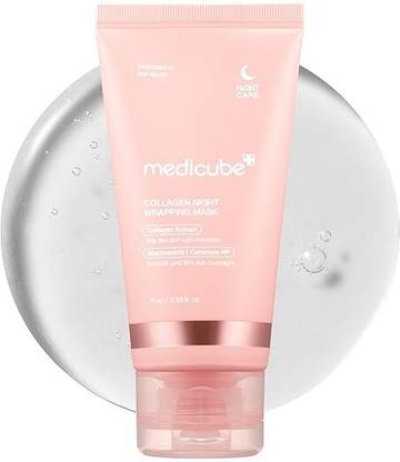 Hyrams Medicube collagen night wrapping mask