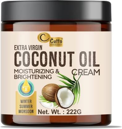 cutto Extra Virgin Coconut Oil Moisturizing Cream