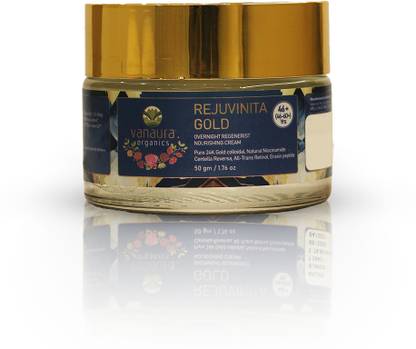 vanaura organics Rejuvinita Gold Overnight Regenerist Nourishing Cream 46+(46 to 60+years)