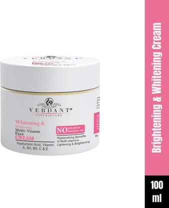 Verdant Natural Care Multi-Vitamin Whitening Face Cream | Face Moisturizer Cream