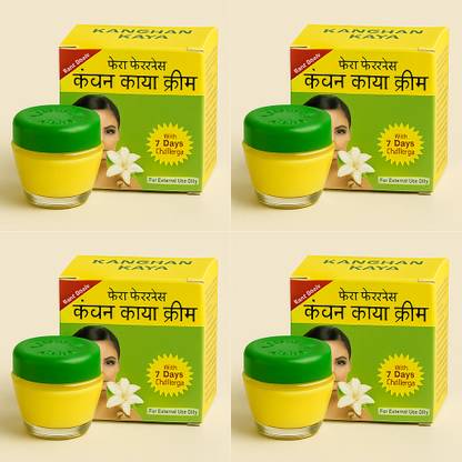 Kanchan Kaya Face Fairness Cream Pack of - 20g x 4
