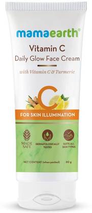 Mamaearth Daily Glow Face Cream for Bright Skin With Vitamin C & Turmeric