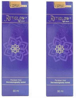 RAASO Retiglow Night Serum pack of 2 * 30ml