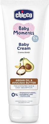 Chicco Baby Cream, Phenoxyethanol, Paraben & SLS Free, 0M+