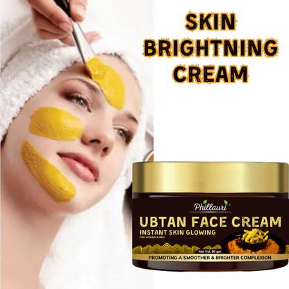 Phillauri Ubtan Glow Cream With Turmeric & Skin Whitening Cream