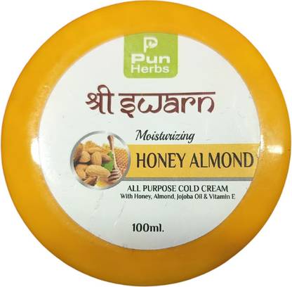 PunHerbs Honey Almond | All Purpose Cold Cream | All Purpose Cold Cream | For Men & Women