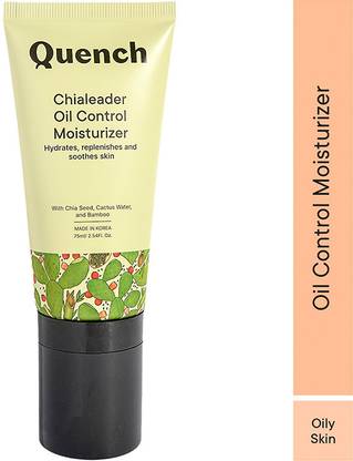 क्वेंच Oil Control Korean Moisturizer with Chia Seeds for Hydration