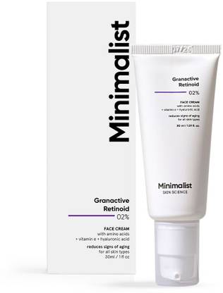 Minimalist 2% Retinoid Anti Aging Night Cream For Wrinkles & Fine Lines