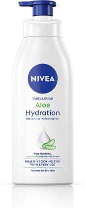 NIVEA Aloe Hydration, Moisturizer Lotion, with Deep Moisture Serum, Natural Aloe Vera