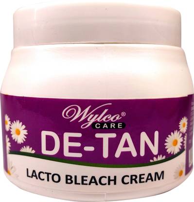 Wylco De-Tan Cream for Face & Body Tan Removal Cream 400 ML