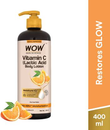 WOW SKIN SCIENCE Vitamin C With Lactic Acid Body Lotion