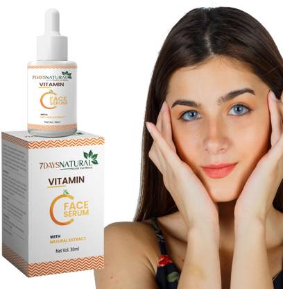 7days natural vitamin c Anti Ageing Youthful Glow Facial Serum Even Skin Tone Vitamin