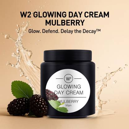 W2 Mulberry Glowing Day Cream with Sun Protection