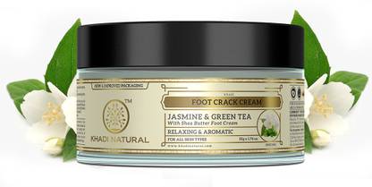 KHADI NATURAL Jasmine and Green Tea Herbal Foot Crack Cream