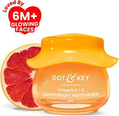 Dot & Key Vitamin C + E Sorbet Super Bright Moisturizer For Face Reduces Skin Dullness