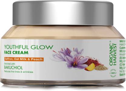 Organic Harvest Youthful Glow Face Moisturising Cream for Pigmentation