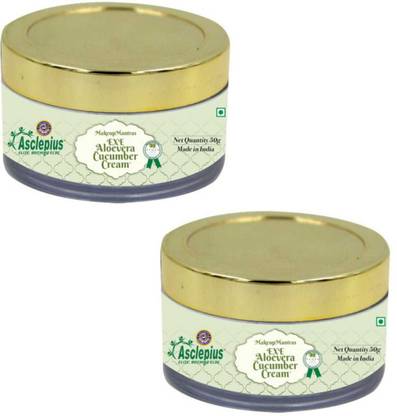 Asclepius EXE ALOEVERA CUCUMBER CREAM (Pack of 2)