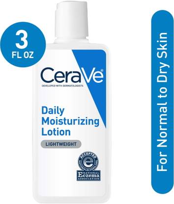 CeraVe aily Moisturizing Lotion for Normal to Dry Skin, 3 fl oz