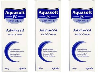AQUASOFT FC Advanced Facial Cream pack of 3 pc