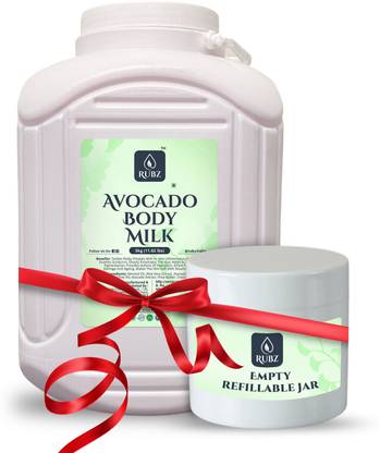 Rubz Avocado Body Milk | Avocado Body Lotion for All Skin Types
