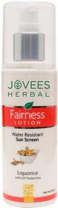 Jovees Herbal Fairness Lotion SPF 25 - Liquorice with UV Protection-100 ml