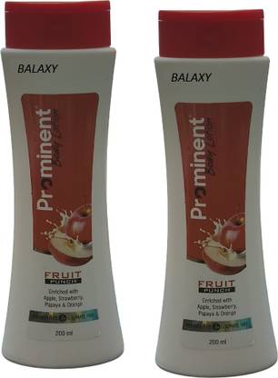 BALAXY PROMINENT FRUITES BODY LOTION(200ML)PACK OF2