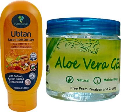 floradale UBTAN FACE MOISTURISER & ALOVERA GEL
