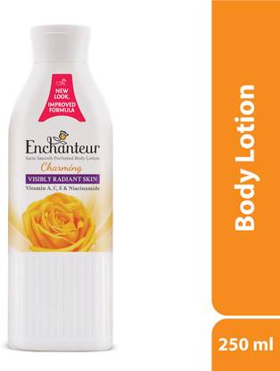 Enchanteur by Wipro Charming Perfumed Body Lotion with Aloe Vera & Olive Butter