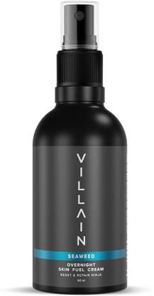VILLAIN Night Skin Fuel Cream with Seaweed | Overnight Hydration, Repair & Moisturizing
