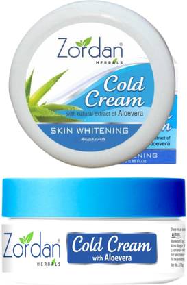 Zordan Herbals Cold Cream with natural extract of Aloevera - Skin Whitening & Moisturizing