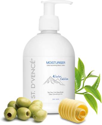 ST. D'VENCÉ Body Moisturiser - Winter Edition for Very Dry Skin enriched with Tea Tree Oil & Shea Butter