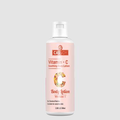 Cassidy All Day vitamin c Body Lotion for Women & Men, 100% Natural, 72h Moisturisatio