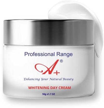 A+ Whitening Day Cream With SPF 50 Protection Suitable For Normal To Dry Skin Types