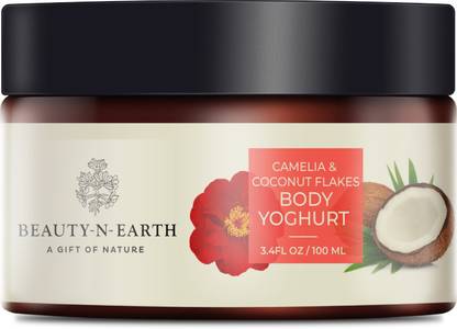 BEAUTYNEARTH Camelia Coconut Flakes Body Yoghurt