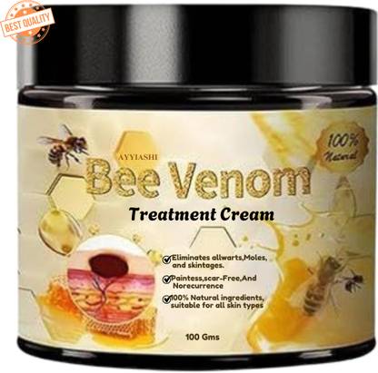 AYYIASHI Bee Venom Skin Treatment Cream For Pimples Wrinkles And Fine Line Control