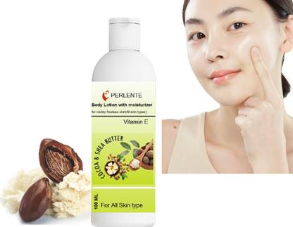 PERLENTE Cocoa Butter Nourishing Body Lotion With Skin