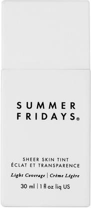 Summer Fridays Squalane - Shade 1, Fair with Neutral Peach Undertones (1 FL Oz)