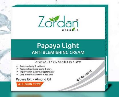 ZORDAN Papaya Light Anti Blemishing Cream