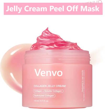 venvo Collagen Herbal Face Peel | Korean Mask Jar