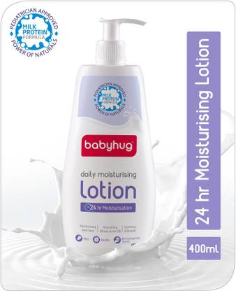 babyhug Milk Protein Formula Daily Moisturising Baby Lotion - 400ml (Pack of 1)