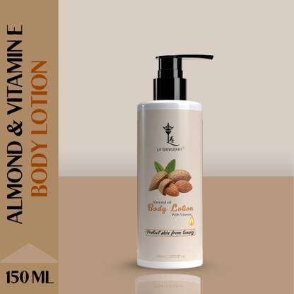 La'bangerry Almond Body Lotion with Vitamin E, Deep Nourishment