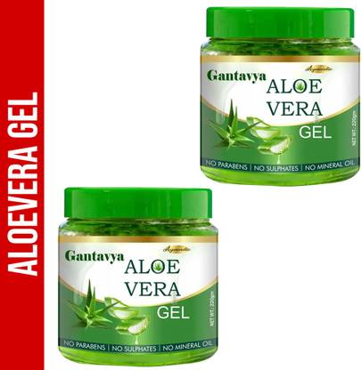 Gantavya Organics 100% Pure Aloe Vera Gel