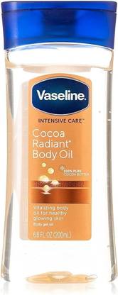 Vaseline Intensive Care Cocoa Radiant Body Gel Oil, 6.8 Ounce 200 ml