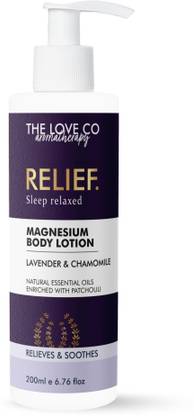 The Love Co. Magnesium Sleep Body Lotion| For Muscle Recovery, Better Sleep