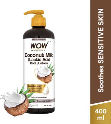 WOW SKIN SCIENCE Coconut Milk With Lactic Acid Body Lotion