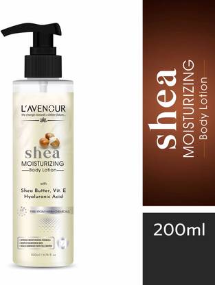L'avenour Shea Butter Moisturizing Body Lotion – Deep Hydration, Vitamin E-Enriched