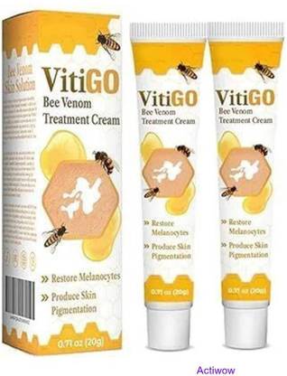 ACTIWOW Vitigo Bee Venom Cream with Clear Skin Action