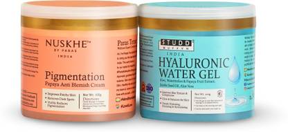 Nuskhe By Paras AM PM Pigmentation Combo | Hyaluronic Gel | Pigmentation Combo |100 ML Each
